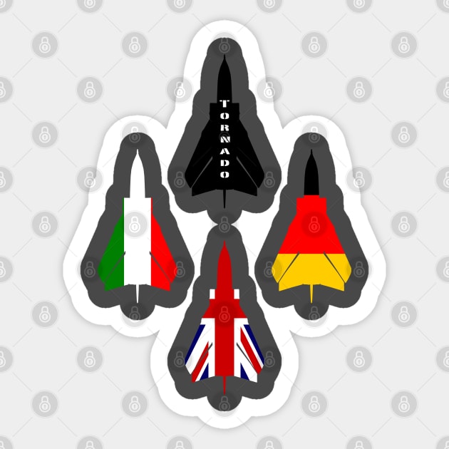 Tornado Tri-nations Sticker by BearCaveDesigns